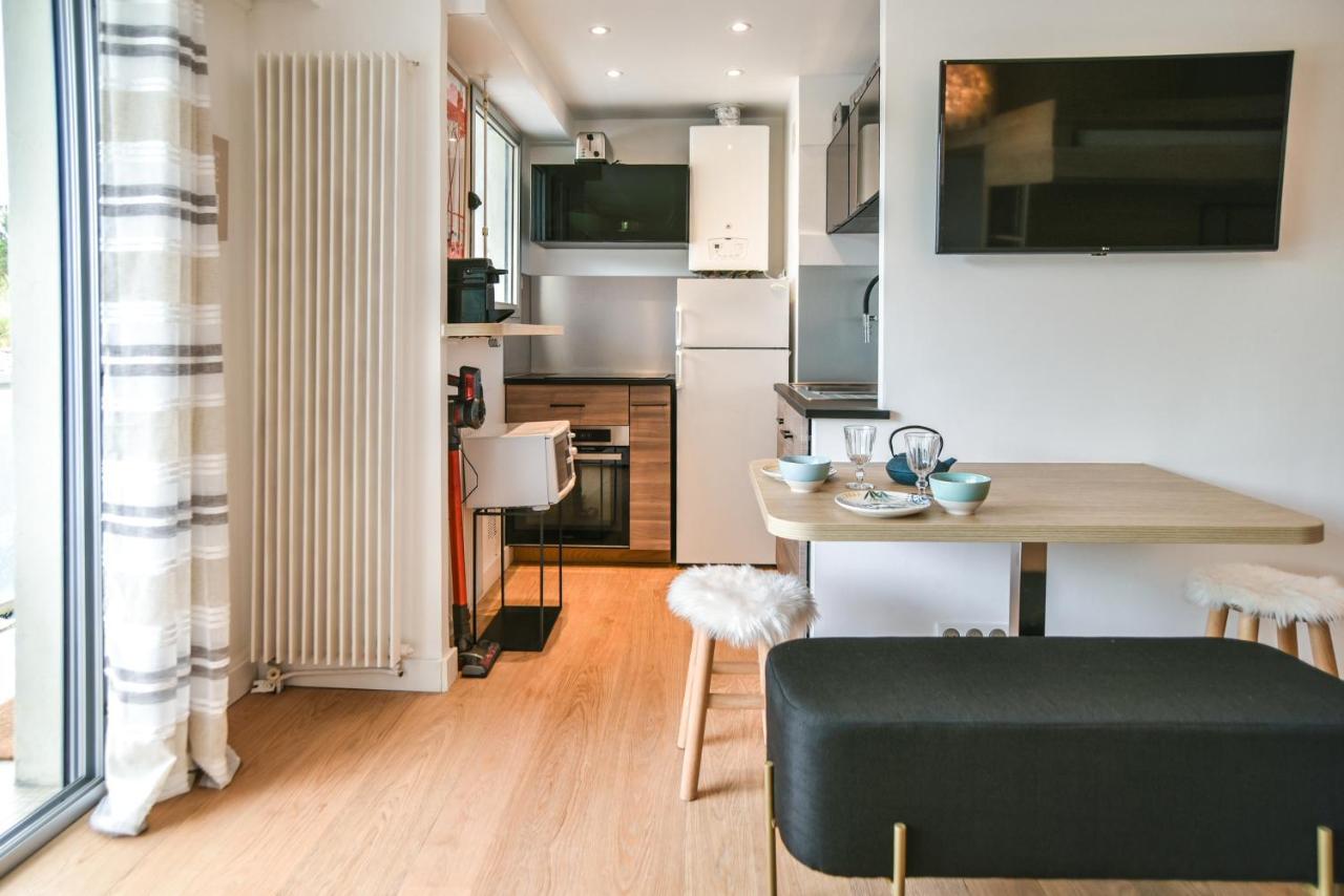 Superbe Studio En 1Ere Ligne En Plein Coeur D'아르카숑 외부 사진